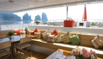 MIRABELLA - Aft Deck Dining